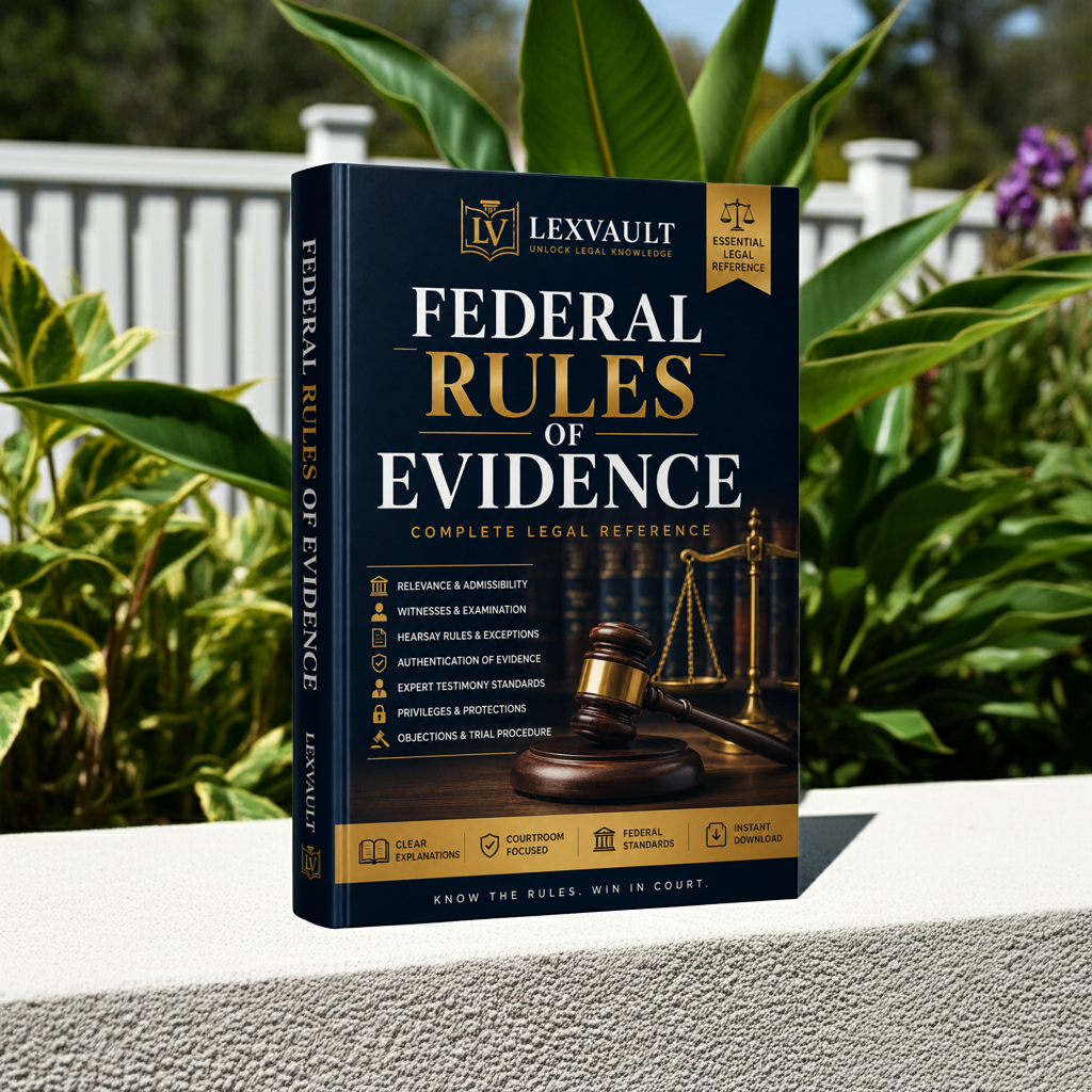 Federal Rules of Evidence